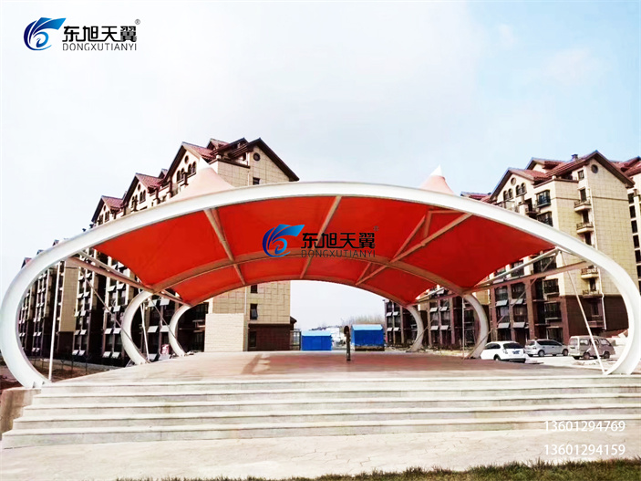 休闲广场膜结构-10