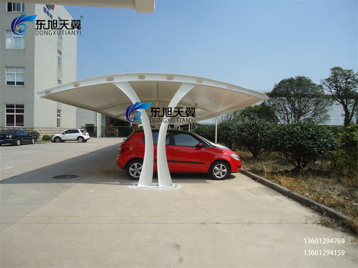 X梁拱型停车棚-01